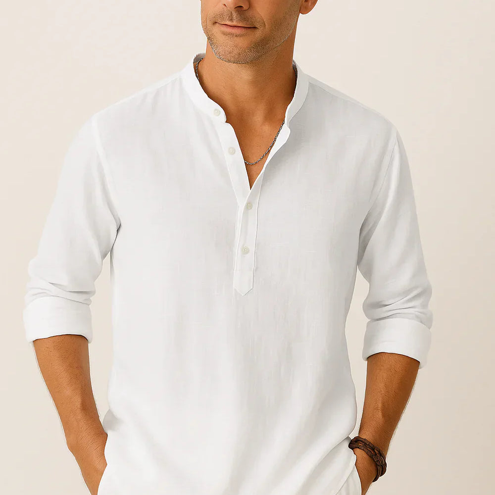 Davide | klasické lněné košile