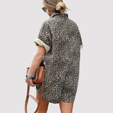 Nonette™ | Košilové šaty s leopardím vzorem