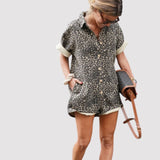 Nonette™ | Košilové šaty s leopardím vzorem