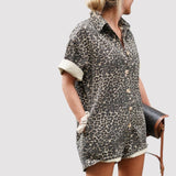 Nonette™ | Košilové šaty s leopardím vzorem