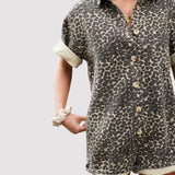 Nonette™ | Košilové šaty s leopardím vzorem