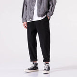 Satoko - Calças de veludo caqui