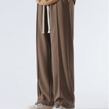 Akari - Japanske udobne hlače, smeđe