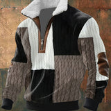 Merrick - Dukserica sa patent zatvaračem i visokim ovratnikom od umjetnog krzna