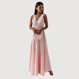 DANA | dlouhé šaty s výstřihem do V