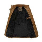 Cole - Jaqueta de couro longa