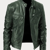 Victor - Casaco de couro casual