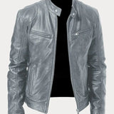 Victor - Casaco de couro casual