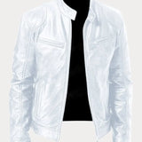 Victor - Casaco de couro casual