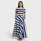 Marina – Pruhované letní šaty