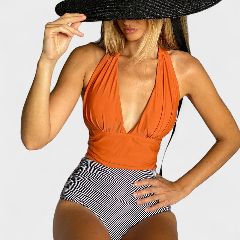 Joana - Elegantni kupaći kostim visokog struka