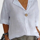 Zamma™ | Volná lněná halenka