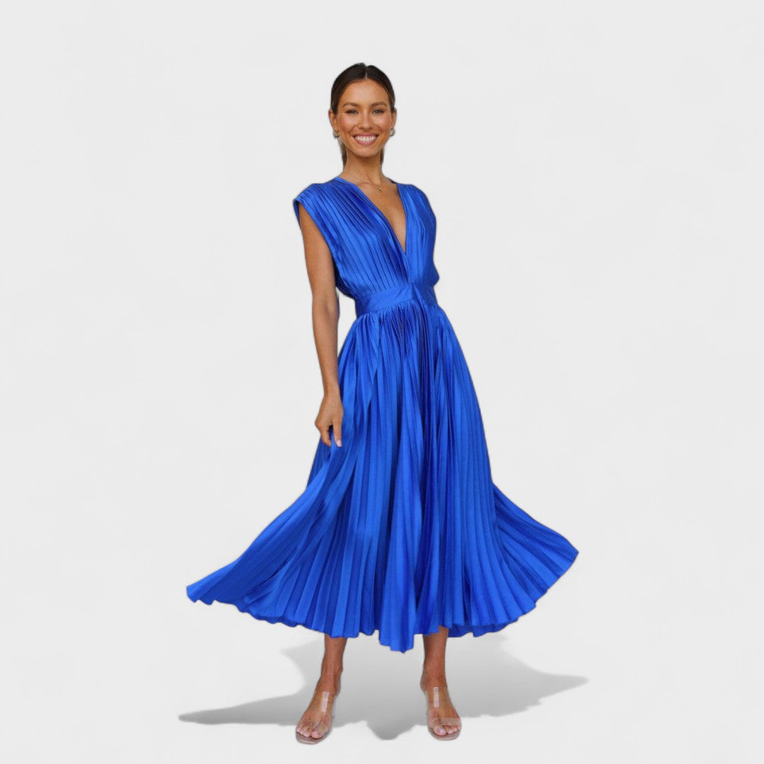 Eduarda - Vestido midi elegante