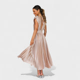 Eduarda - Vestido midi elegante