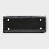 CROCODILE™ | Lesklá kabelka s potiskem krokodýlí kůže