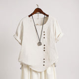 KAYLA™  | Dámská halenka s krátkým rukávem