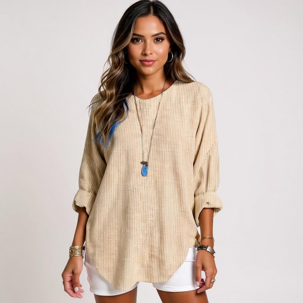 Rhea™ | Trendy pruhovaná halenka