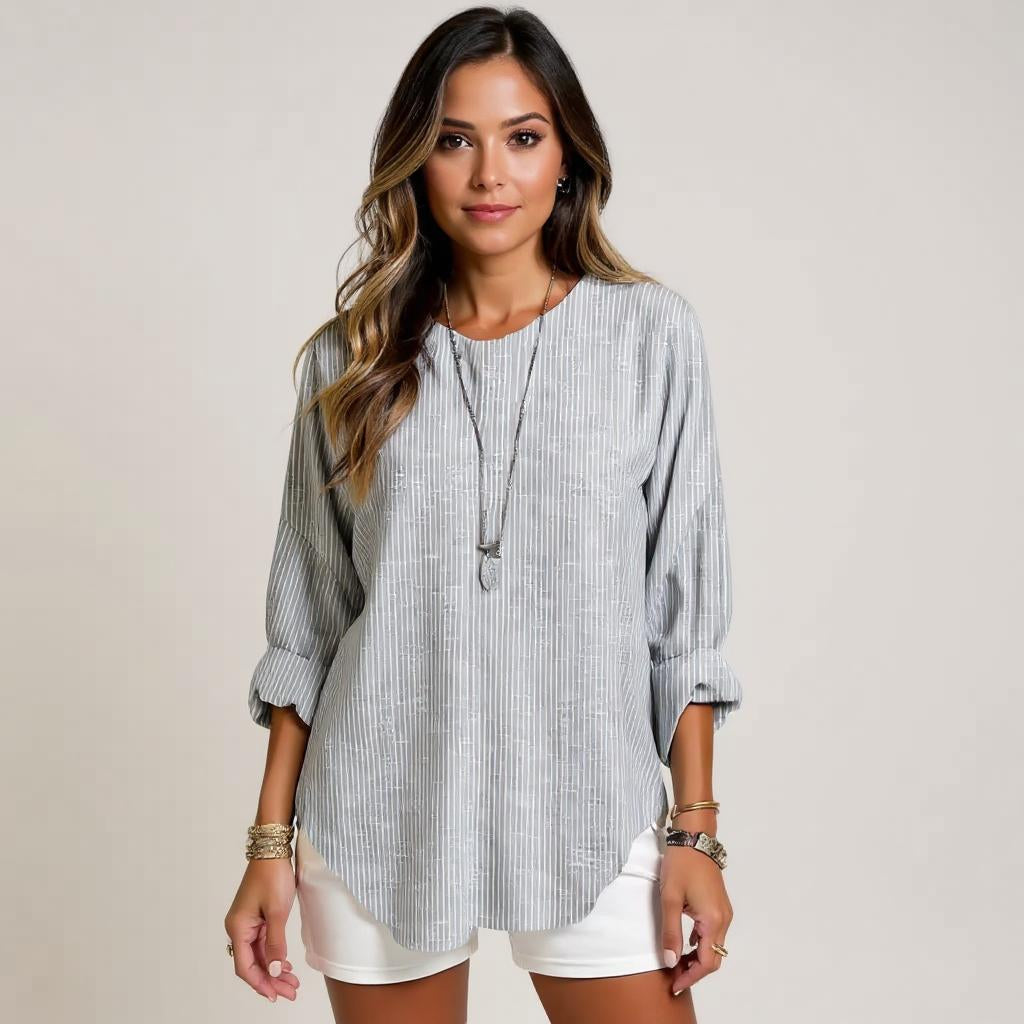 Rhea™ | Trendy pruhovaná halenka