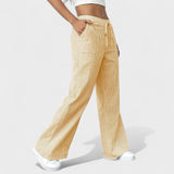 Maria - Udobne široke hlače sa stilskim detaljima.