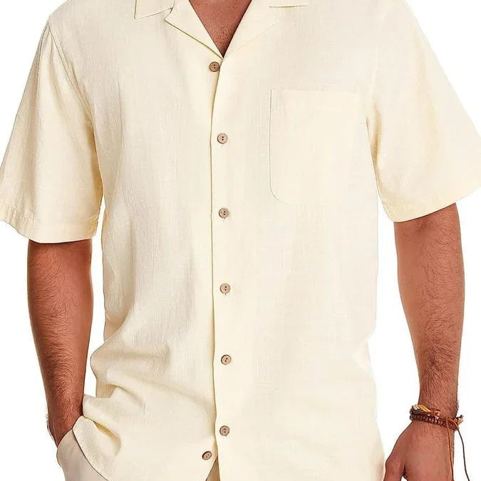 Izaiáš | Volná košile s kapsami a límcem