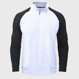 Camisa de algodão com gola subida