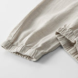 Lucente - Uvolněné lněné kalhoty