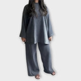 Ingrid - Sada ve velké velikosti - Žebrovaný styl