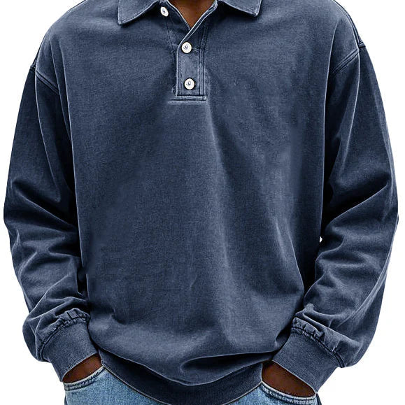 Eliáš | Vintage košile s dlouhým rukávem