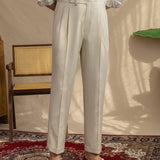 Kalhoty Sesto seersucker